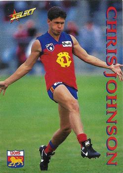 1995 Select AFL #396 Chris Johnson Front